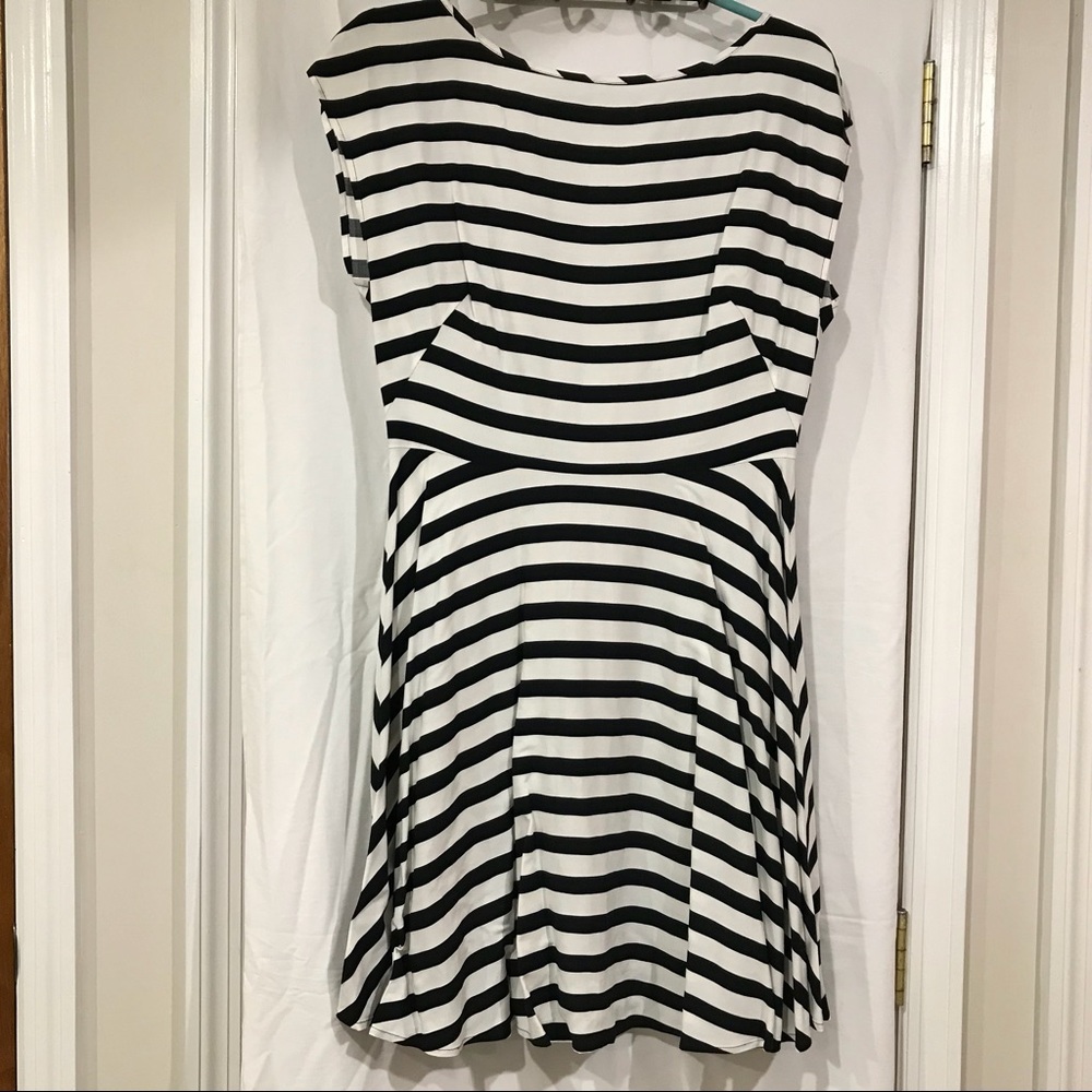Black & White Stripped Dress
